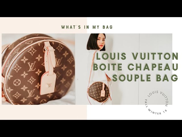 WHATS IN MY BAG  Louis Vuitton Boite Chapeau Souple 