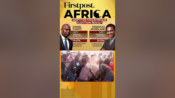 Mozambique: Protesters Bomb Govt Buildings | Firstpost Africa