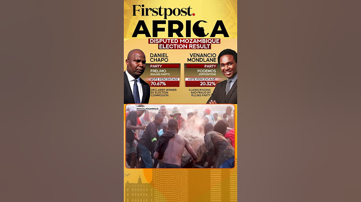 Mozambique: Protesters Bomb Govt Buildings | Firstpost Africa