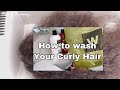 HOW TO WASH CURLY HAIR AT HOME | South African YouTuber| Being Samiey #roadto1ksubbies