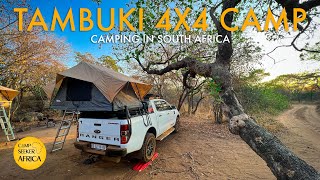 Offgrid camping at Tambuki 4x4 Camp | Sondela Nature Reserve | Limpopo | South Africa
