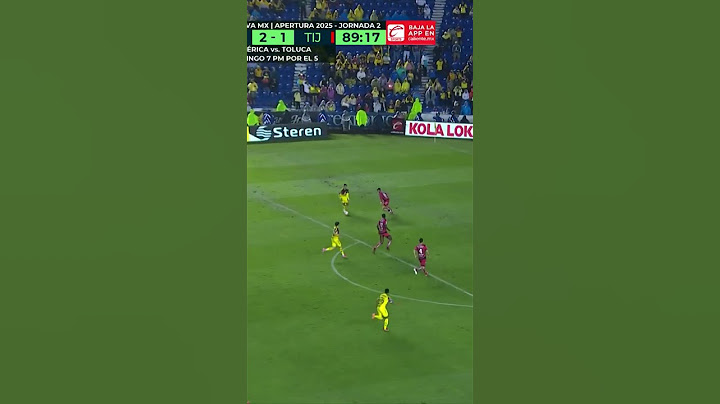 ¡¡Doblete del RAYOOOOO!! | Jornada 2 América vs Tijuana
