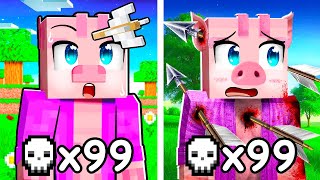 Minecraft, ale KAŽDÁ SMRT REALISTIČTĚJŠÍ!