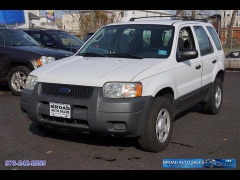 2004 Ford Escape 4x4 SUV - YouTube