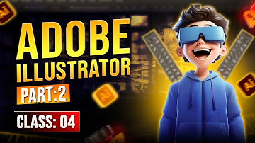 Adobe Illustrator Bangla Tutorial Part 02 | Graphic Design Class 4 for Beginners