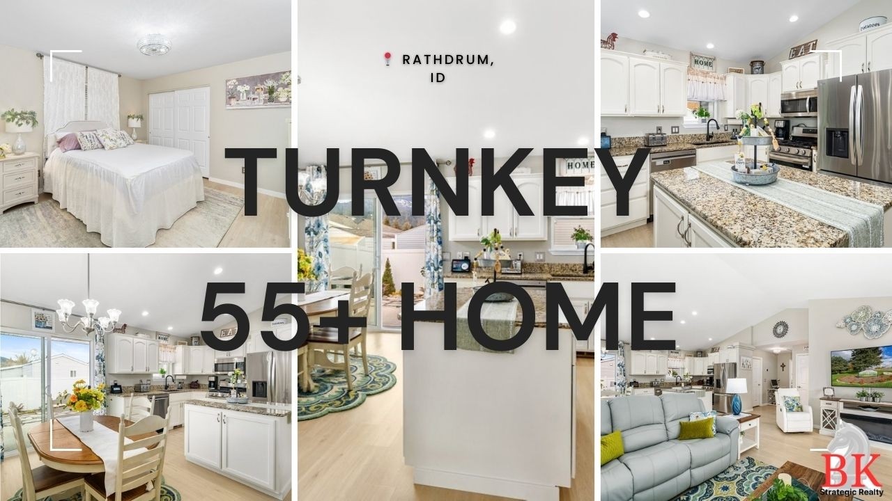 Beautifully Remodeled 55+ Home in Rathdrum | Golden Spike Estates Tour