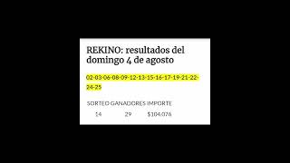 Sorteo TeleKino Rekino y Número de Cupón