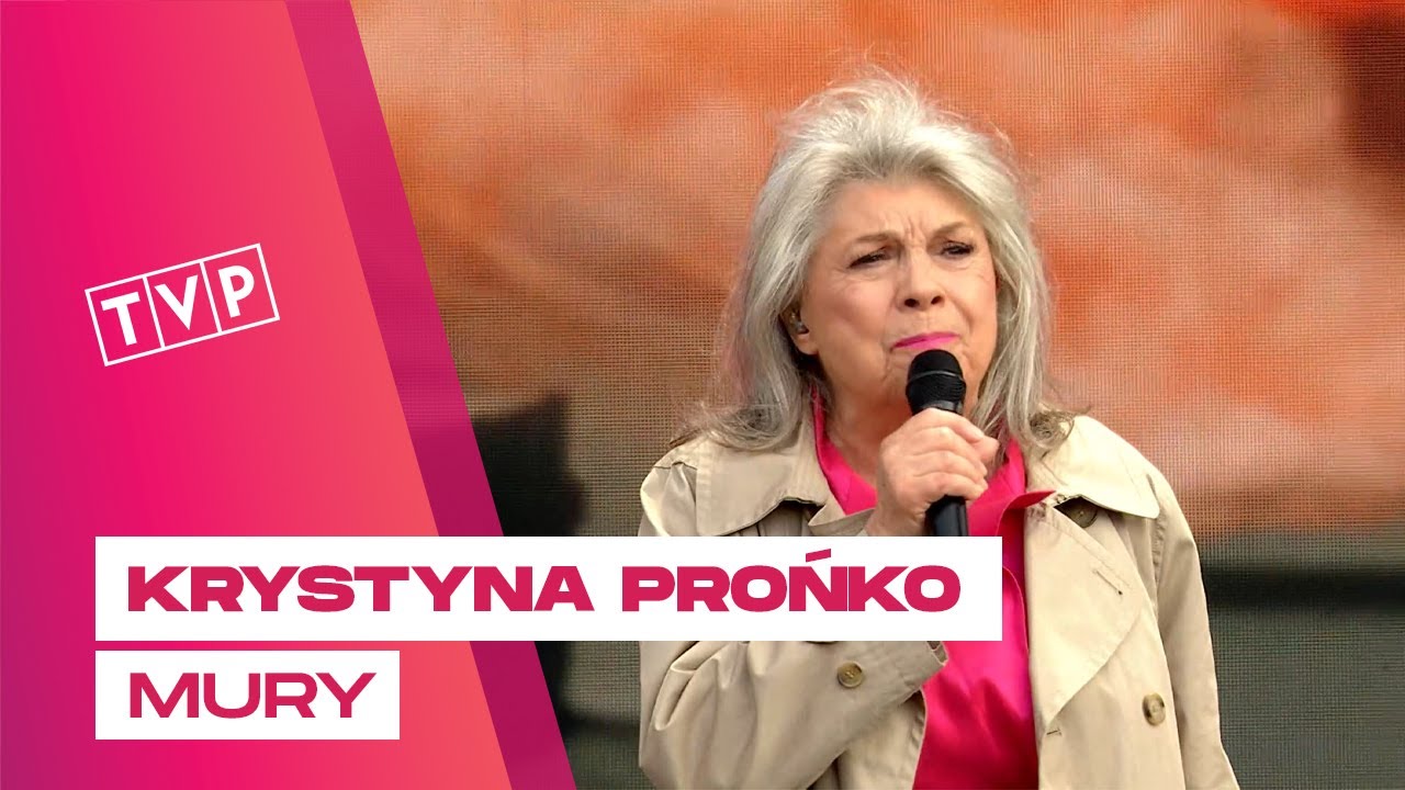 Krystyna Prońko - Mury || Europejskie Święto Muzyki: Finał prezydencji - Poznań