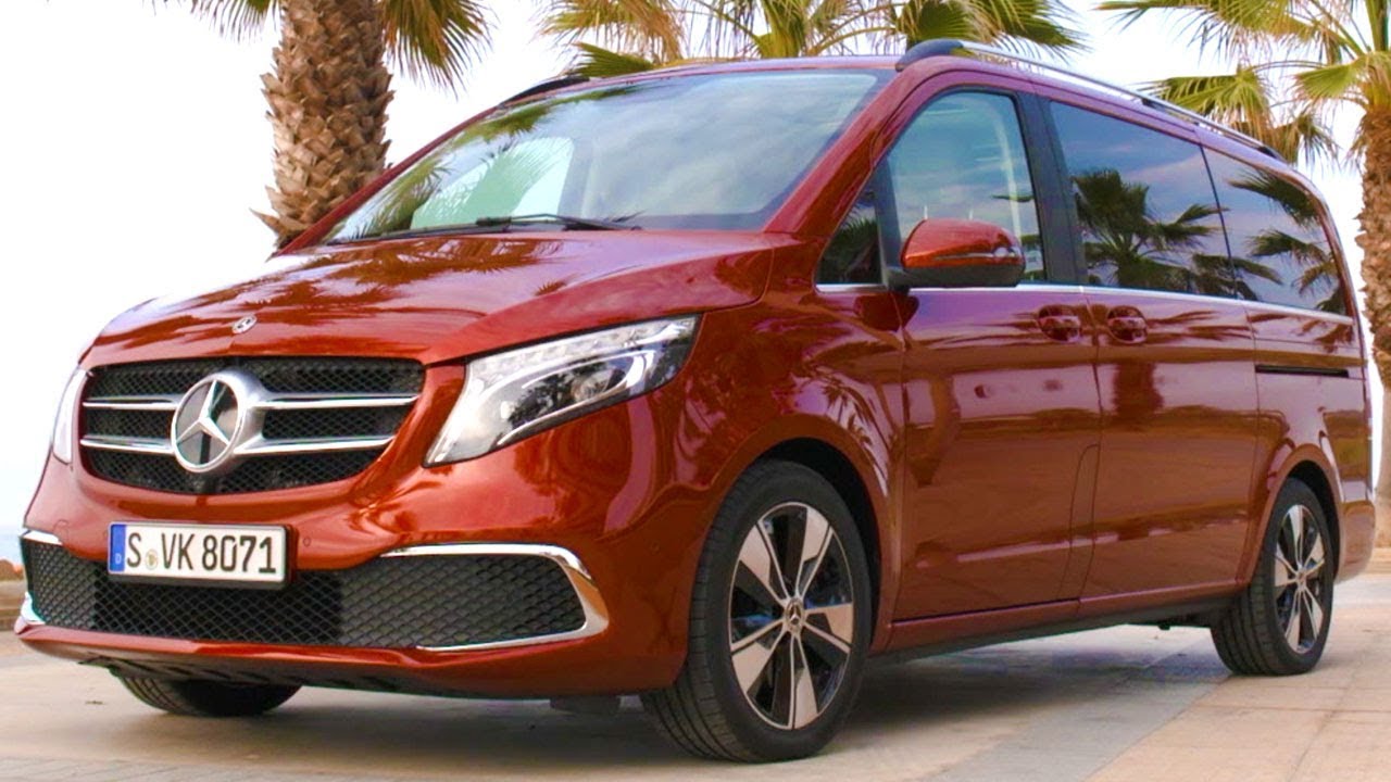 Mercedes V Class 300d 2019 Hyacinth Red YouTube