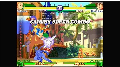 CAMMY SUPER COMBO | STREET FIGHTER ALPHA 3