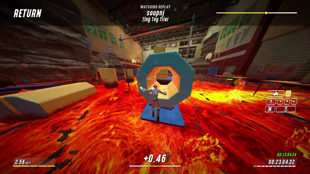 Hot Lava Mastery Class Tiny Toy Trial WR 36.98.56