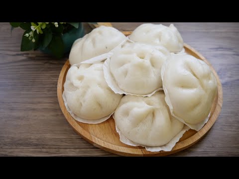 Soft steamed buns with a dense filling. This recipe is guaranteed not to disappoint. Use 1 kg of ...
