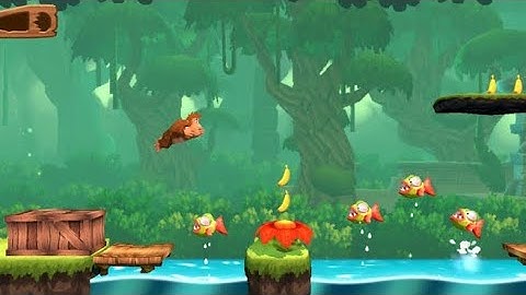 Banana Kong Super Jungle Jump Ninja Gamer