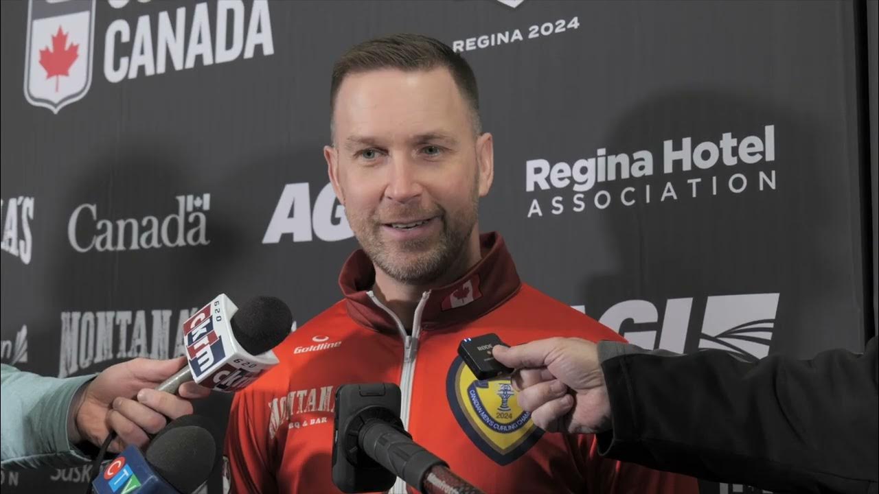 Media Scrum Draw 11 2024 Montana's Brier YouTube