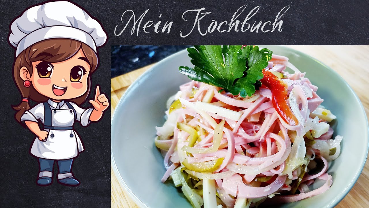 Leckerer Fleischwurst-Salat - Perfekte Mahlzeit oder Grillfest-Beilage