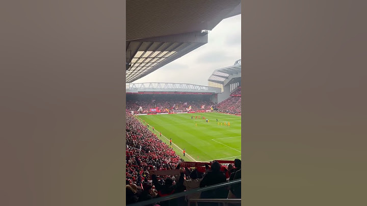 Anfield Sings You’ll Never Walk Alone ❤️🎶 #YNWA #Liverpool #YoullNeverWalkAlone #Goosebumps #lfc