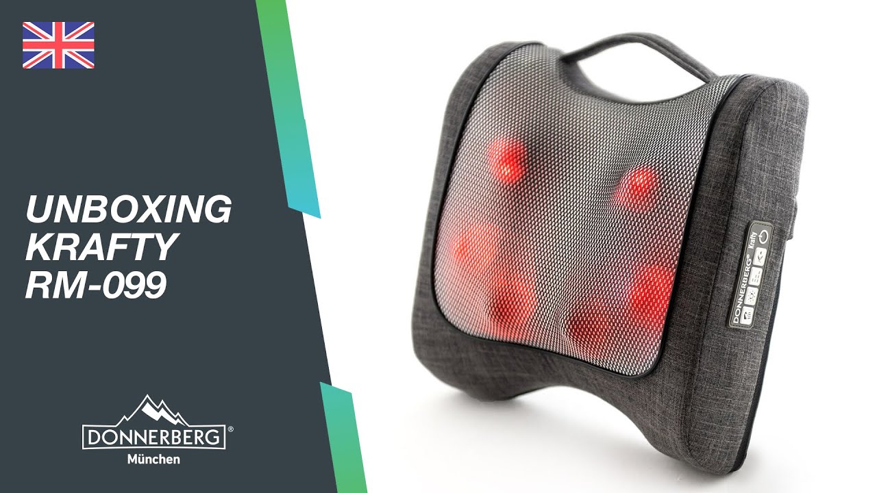 UNBOXING BY DONNERBERG |Premium Back massager RM099|