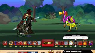 Dragonfable testing technomancer armor with wanderland quest.