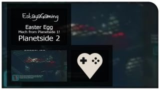 PLANETSIDE 2 - Easter Egg! TR Mech from Planetside 1!