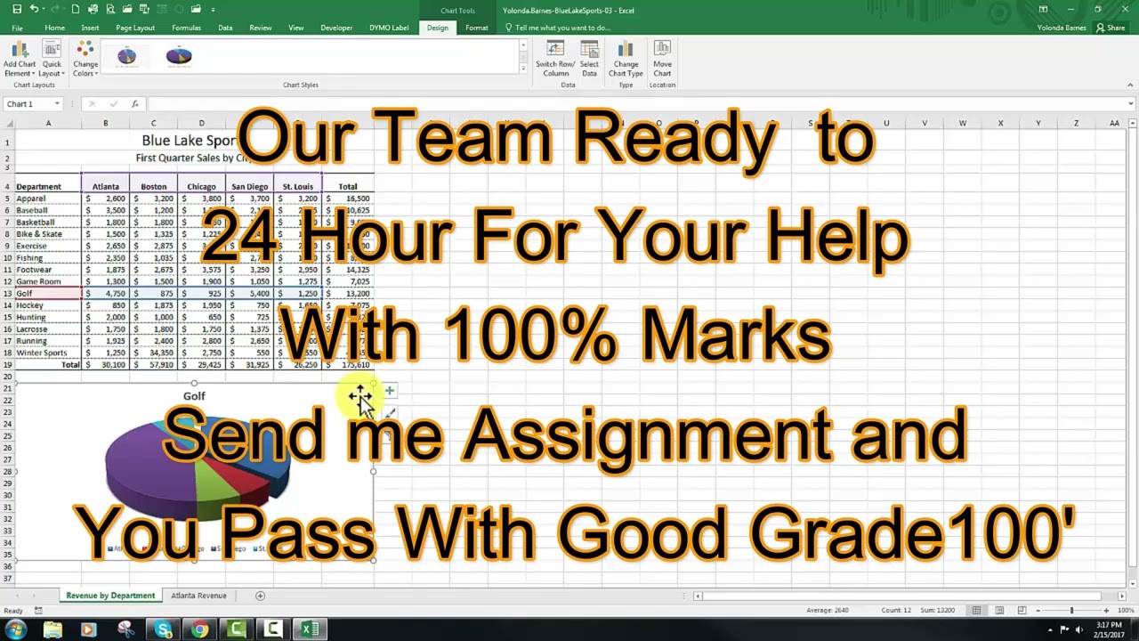 Excel 2021 In Practice | Chapter 3 Guided Project 3-3 |Step by Step Full Tutorial| SIMnet Assignment