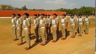 sub inspector cadets 4th platoon at rpf training centre moula ali
