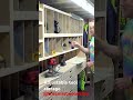 Adjustable tool storage in the Smart Woodshop