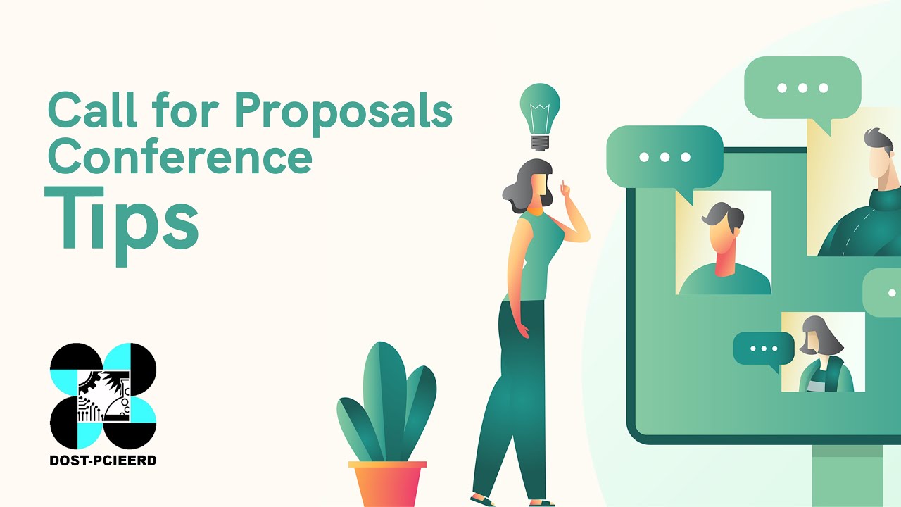 Call for Proposal Conference Tips YouTube