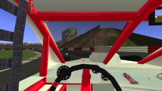 rFactor Bowman Gray Stadium first laps