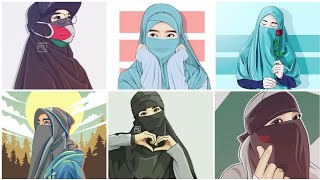 kumpulan foto foto muslimah kartun bercadar terbaru #part4