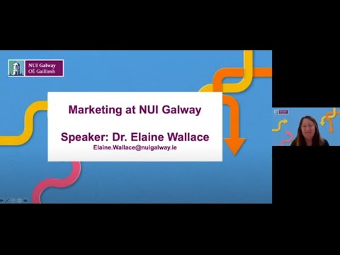 Marketing Taster Session at NUI Galway