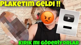 100000 ABONE PLAKETİM GELDİ !! ( KIRIK MI ÇIKTI )