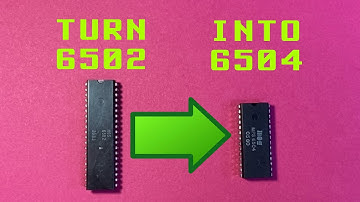 🔄 Turn a 6502 Into a 6504: DIY Processor Replacement 💻 | floppies rock