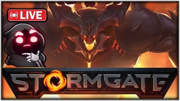🔴Trying the STORMGATE RTS! Played every War/Starcraft, lets see how this is shaping up!