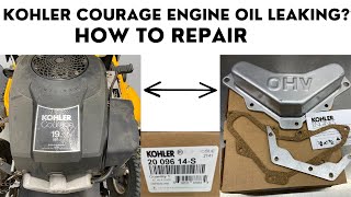 How to repair Kohler Courage Oil Leaking