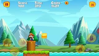 Super Bino Go. | 15 уровень | Super Mario like game screenshot 3