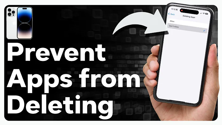 How To Stop Someone From Deleting Apps On iPhone