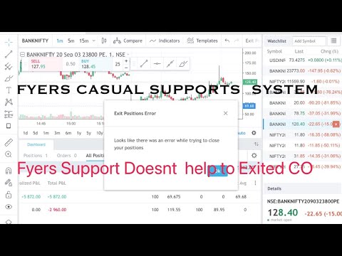 #fyerscasualsupport #livetradingfyers  #Live Trading in Fyers and Casual Support From Back Office