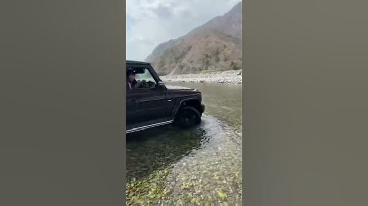 G. wagon Ko Paani Mein Daal Diya😍