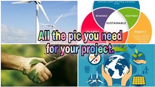 Sustainable development project images class 10 #Rainbowlife