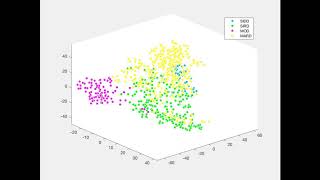 T-SNE visualisation for novel diabetes subgroups in NHANES III cohort: video 2 of 5