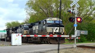 I Was Filming an NS Train and This Happened! 5 Engine Train w Spongebob Cab Unit! CSX Train w DPU!