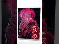 Ryomen Sukuna Magnetic ,Jujutsu Kaisen Anime Wall Art ,Custom Metal Print – iMetalPoster #sukuna