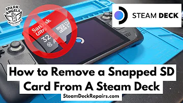 How To Remove A Snapped SD Memory Card From A Steam Deck