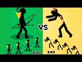 20 Archers vs 40 Zombies 🏹🧟‍♂️ | Epic Battle Simulation | Who Will Win? AND Sin 😱 