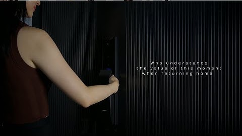 Moorgen Smart Home brings you a more ceremonial experience when coming home.