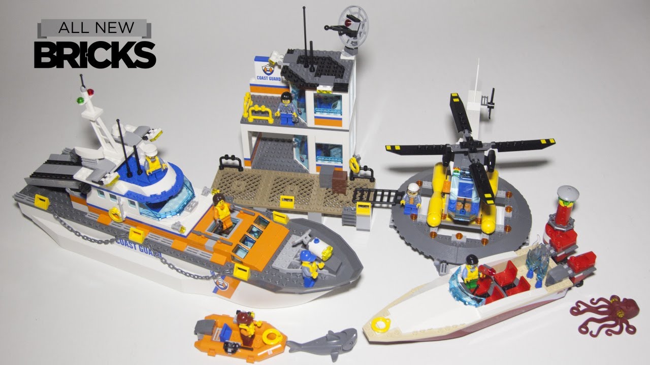 lego city coast guard headquarters