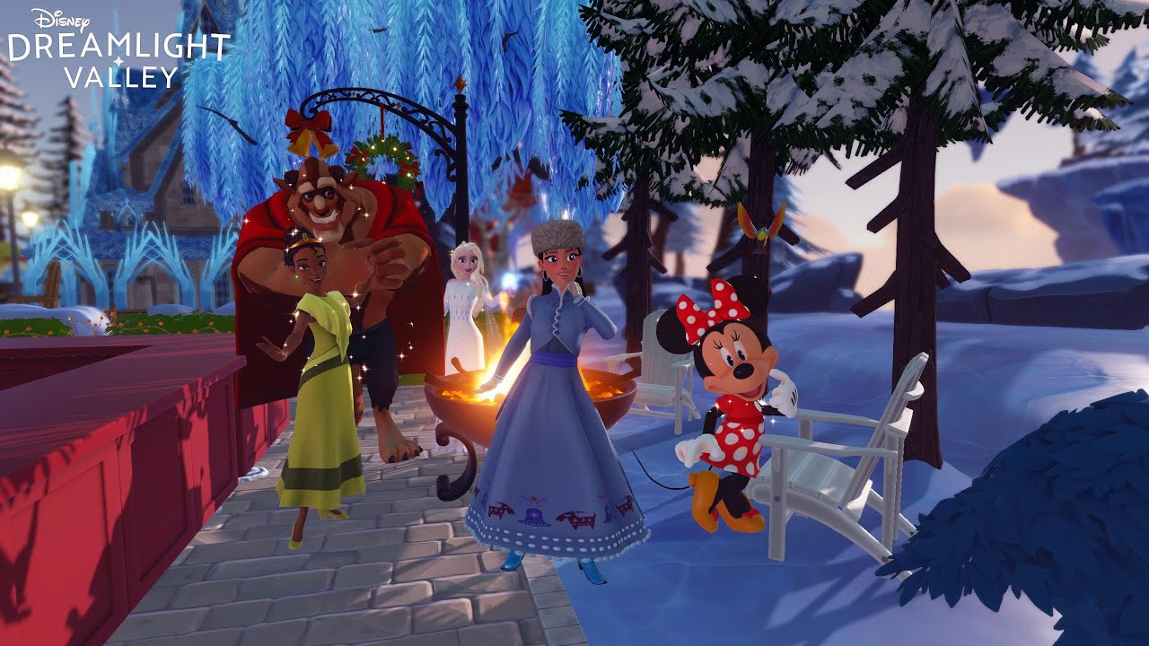 Disney Dreamlight Valley - Play with me Part 146 | Winter Floating Festival | No talking