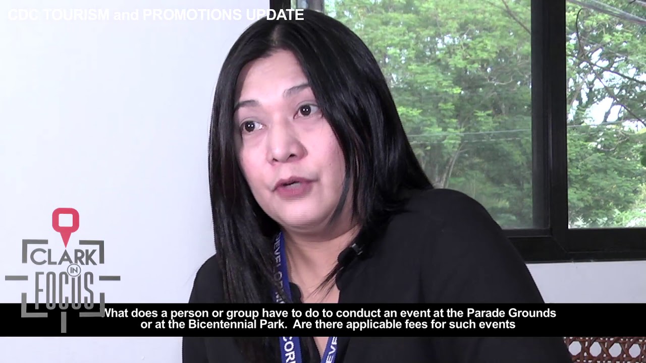 CLARK IN FOCUS CDC TOURISM UPDATES