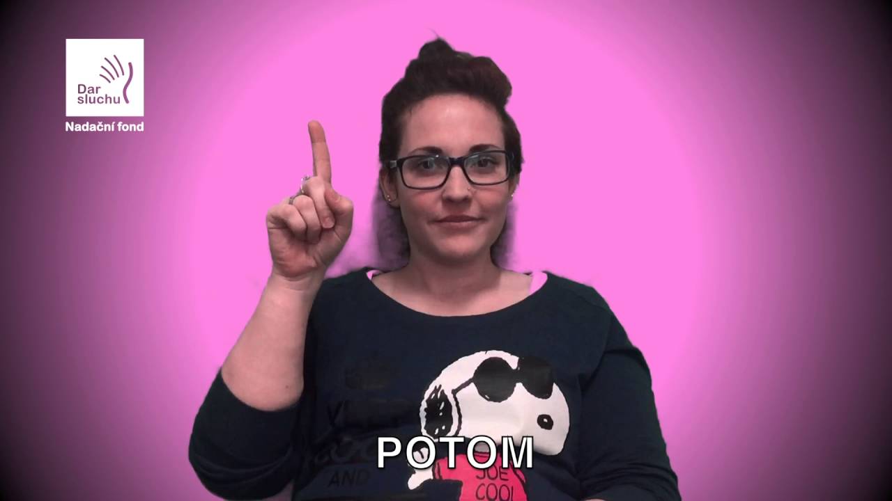 Minislovník znakového jazyka #3