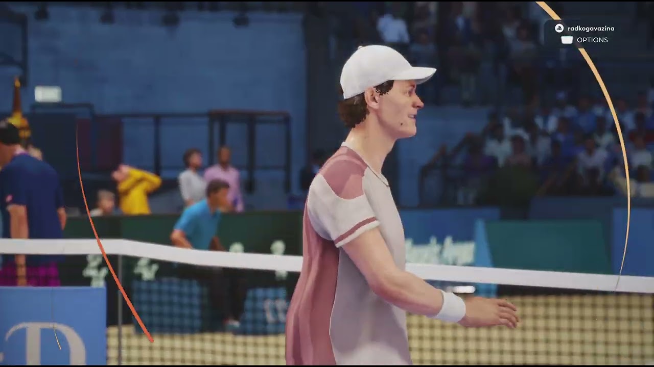 TopSpin 2K25 Exhibition Match 1